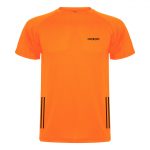 Camiseta Breath Lhines Naranja