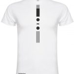 Camiseta Hombre Doxoc Symbols Blanco